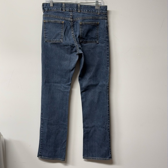 Gap Hip Huggers stretch women jeans size 8 Regular Medium wash hook zip closure - Picture 2 of 10